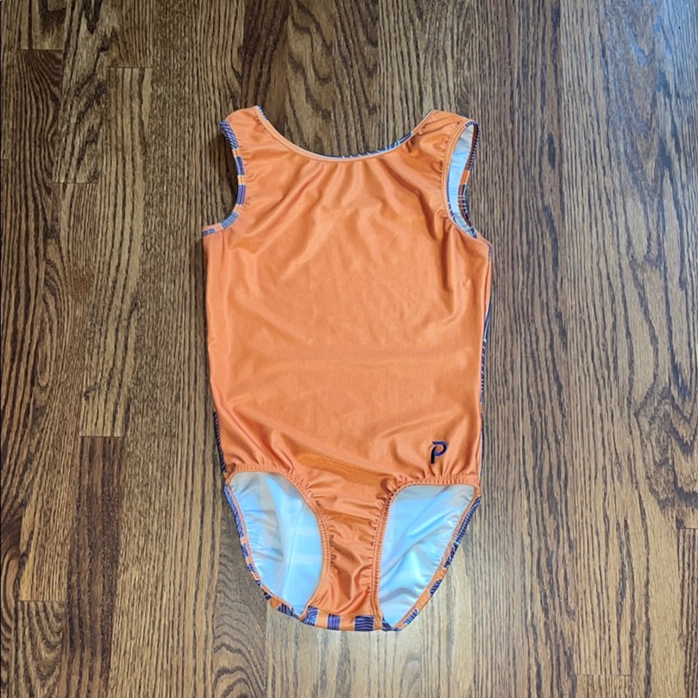Orange PLUM PRACTICEWEAR Leotard